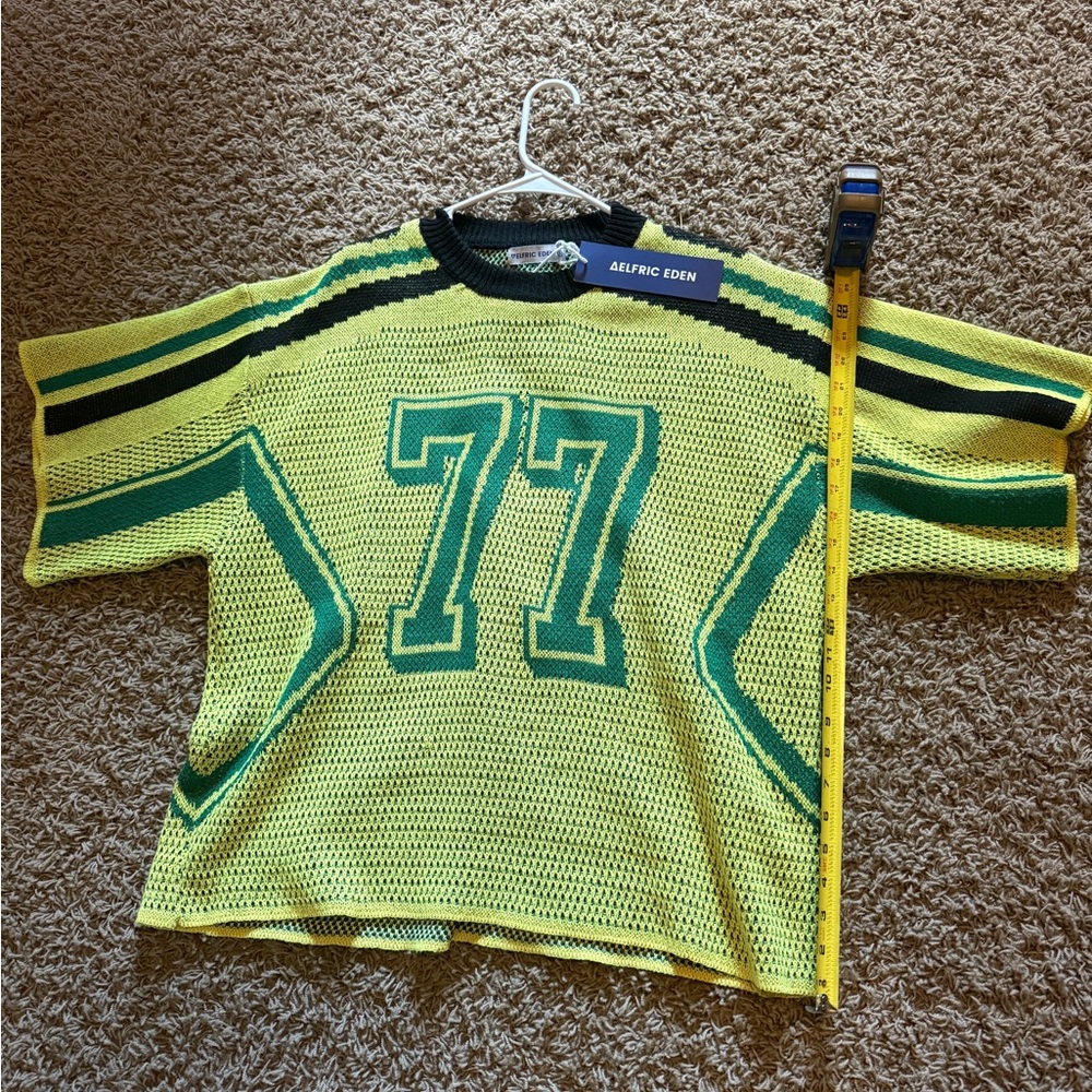 Aelfric Eden Kids Yellow and Green Jersey